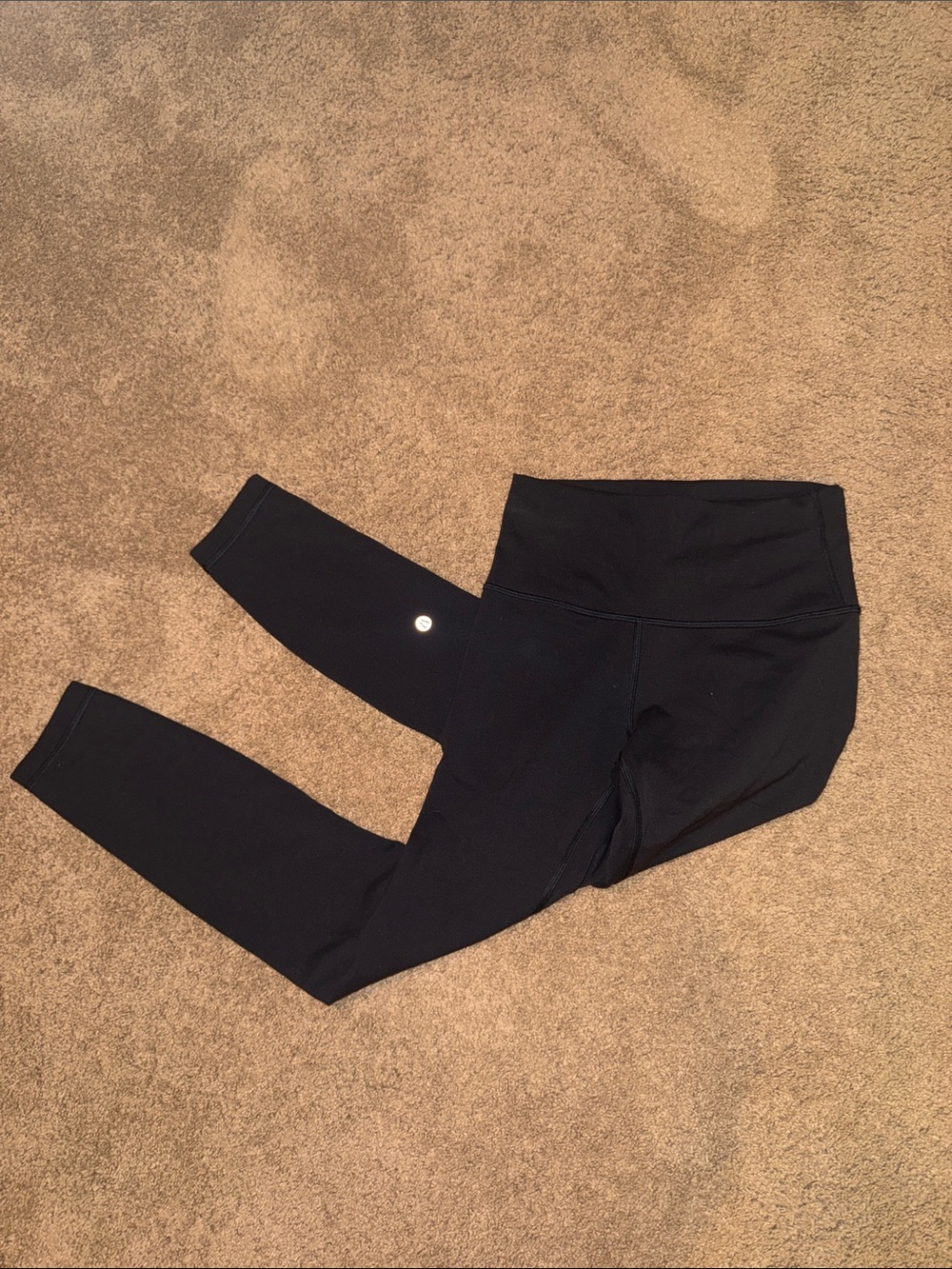 lululemon athletica 6 Black High-Rise Full-Length Leggings